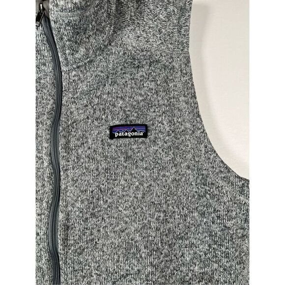 Patagonia Embroidered Better Sweater Fleece Vest Birch White Womens Size Large - Picture 4 of 11